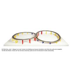 NOCH 53908 H0, TT, N Šipkový prvek Easy-Track (d x š x v) 16 x 16 x 72.5 mm