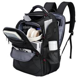 KROSER batoh na notebooky TSA Friendly Travel Laptop Backpack 17.3 XL, max. 43,9 cm (17,3) , černá