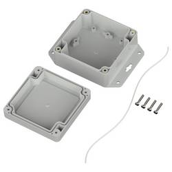 TRU COMPONENTS 6U07090905517 TC-13865232 Průmyslová skříň 121.5 x 90 x 45 ABS světle šedá 1 ks
