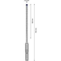 Bosch Accessories EXPERT SDS plus-7X 2608900066 příklepový vrták 1 ks 5.5 mm Celková délka 165 mm SDS plus 1 ks