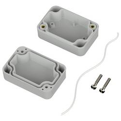 TRU COMPONENTS 6U07060403017 TC-13865032 Průmyslová skříň 60 x 40 x 30 ABS světle šedá 1 ks