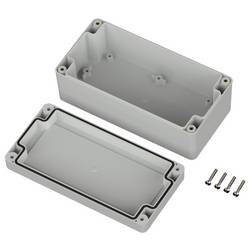 TRU COMPONENTS 6U07160806119 TC-13865136 Průmyslová skříň 160 x 80 x 60 polykarbonát světle šedá 1 ks