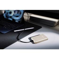 Intenso Intenso Power Bank MW10000 champagne powerbanka Li-Pol, 10000 mAh, Dodávka energie, USB-C®, champagne