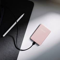 Intenso Intenso Power Bank MW10000 rose powerbanka Li-Pol, 10000 mAh, Dodávka energie, USB-C®, růžová, Indikátor stavu