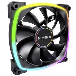 MONTECH Montech AX140 PWM ARGB Lüfter - 140mm, schwarz PC větrák s krytem černá (š x v x h) 140 x 140 x 25 mm včetně LED osvětlení