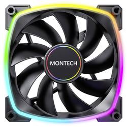 MONTECH Montech AX140 PWM ARGB Lüfter - 140mm, schwarz PC větrák s krytem černá (š x v x h) 140 x 140 x 25 mm včetně LED osvětlení