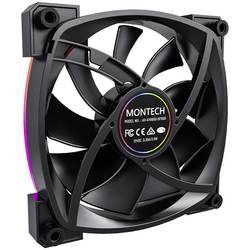 MONTECH Montech AX140 PWM ARGB Lüfter - 140mm, schwarz PC větrák s krytem černá (š x v x h) 140 x 140 x 25 mm včetně LED osvětlení