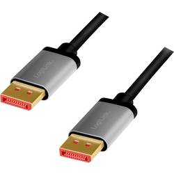 LogiLink DisplayPort AV kabel [1x DisplayPort - 1x DisplayPort] 2 m černá/šedá