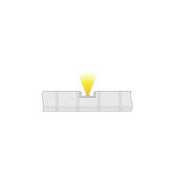 Deko Light 970045 AU-01-12 U profil hliník (d x š x v) 2000 x 18 x 7 mm 2 m
