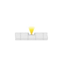 Deko Light 970061 AU-01-15 U profil hliník (d x š x v) 2000 x 21 x 7 mm 2 m