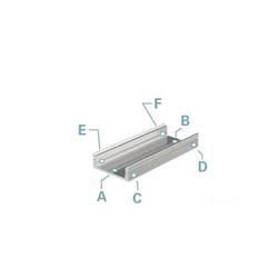 Deko Light 970061 AU-01-15 U profil hliník (d x š x v) 2000 x 21 x 7 mm 2 m