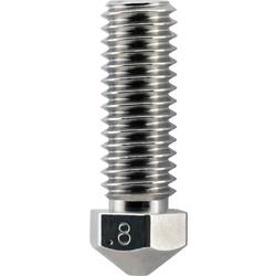 Micro-Swiss tryska pro 3D tiskárnu 0.8mm Plated Wear Resistant High Flow Volcano Compatible 1.75mm Nozzles M2555-08