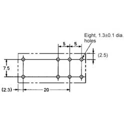 Omron G2RL-1-E 48V, G2RL-1-E 48V relé do DPS, monostabilní, 1 cívka, 300 V/DC, 440 V/AC, 12 A, 1 ks