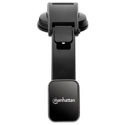 Manhattan 462525 Palubní deska, přísavka držák mobilního telefonu do auta otočné o 360°, s magnetickým upevněním