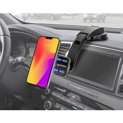 Manhattan 462525 Palubní deska, přísavka držák mobilního telefonu do auta otočné o 360°, s magnetickým upevněním
