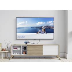 Manhattan dokovací stanice pro notebook 190299 vč. funkce nabíjení, napájení USB-C®