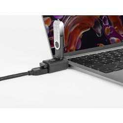 Manhattan 180993 USB Hub 3 porty USB-A USB 3.0 5 GBit/s černá 180993