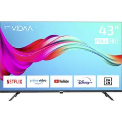 Dyon DYON SMART 43 VX LED TV, 108 cm 43 palec, E (A - G), DVB-S2, DVB-C, DVB-T2, CI+, Full HD, Smart TV, WLAN, černá