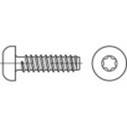 TOOLCRAFT 1069351 čočkové šrouby do plechu 3.9 mm 9.5 mm T profil nerezová ocel A2 1000 ks