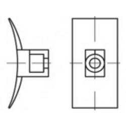 TOOLCRAFT úchytka TO-5454864 100 ks