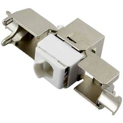 TRU COMPONENTS 93038C368, RJ45 konektor, spojka, rovná, kov, 1 ks