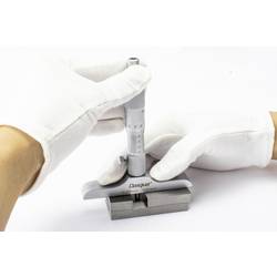 Dasqua 4611-8115 Hloubkový mikrometr s kontrolním měřítkem 0 - 75 mm DIN 863