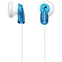 Sony MDR-E9LP špuntová sluchátka (In Ear) kabelová stereo modrá magnetické DJ