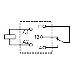 TE Connectivity PB114012, 8-1415029-1 relé do DPS, monostabilní, 1 cívka, 400 V/AC, 10 A, 1 ks