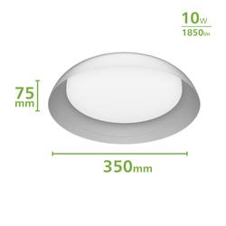 Philips 8720169300972 Fleta LED stropní svítidlo LED pevně vestavěné LED 10 W transparentní