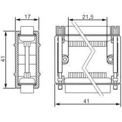 encitech DAPK15-JS-MET 6212-0100-42 Pólů: 15 polyamid metalická 1 ks Bulk
