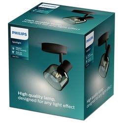 Philips Sleet 8720169299573 stropní lampa E14 25 W černá