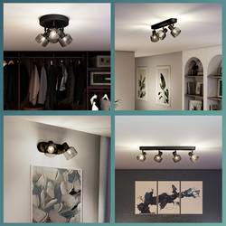 Philips Sleet 8720169299573 stropní lampa E14 25 W černá