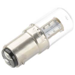 TRU COMPONENTS TC-13776160 indikační LED zelená BA15d 12 V/DC, 24 V/DC 200 lm
