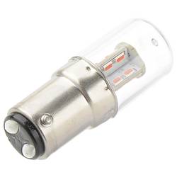 TRU COMPONENTS TC-13776156 indikační LED červená BA15d 12 V/DC, 24 V/DC 200 lm