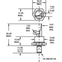 Vishay 25RIA120 Thyristor (SCR) TO-208AA 1200 V 25 A