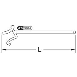 KS Tools 963.8242 9638242 Ruční klíč na kola