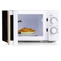 DOMO DO2720 mikrovlnná trouba bílá, dřevo 700 W funkce časovače