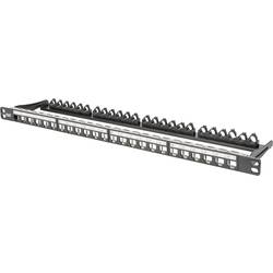 Digitus DN-91422 24 portů síťový patch panel 483 mm (19) nevybavený specifikací 0.5 U vícebarevná neosazený