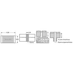 Isabellenhütte SMS-1R00-1.0 SMS-1R00-1.0 SMD rezistor 1 Ω SMD 2512 3 W 1 % 50 ppm/K 1 ks