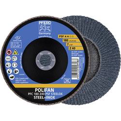 PFERD TOOLS 67764185 Z Psf Steelox vějířovitý brusný kotouč Průměr 180 mm Ø otvoru 22.23 mm Zrnitost 40 10 ks