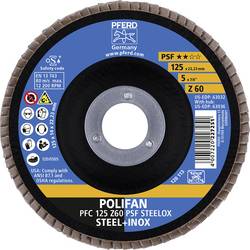 PFERD TOOLS 67766125 Z Psf Steelox vějířový brusný kotouč Průměr 125 mm Ø otvoru 22.23 mm Zrnitost 60 10 ks