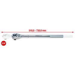 KS Tools 9113490 911.3490 ráčna 3/4
