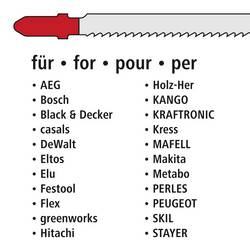 Wolfcraft 2377000 Sada pilových listů do nožové pilky + kapesní nůž 1 ks