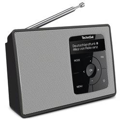 TechniSat DIGITRADIO 2 0002/3910 stolní rádio, DAB+, FM, DAB+, FM, Bluetooth, funkce alarmu, černá/bílá