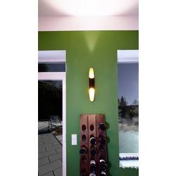 Deko Light Apodis 500 Apodis 500 Nástěnné svítidlo pevně vestavěné LED Energetická třída (EEK2021): G (A - G) 10.80 W LED zlatá