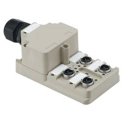 Weidmüller SAI-4-M 3P IDC 1760040000 pasivní box senzor/aktor rozdělovač M12 s kovovým závitem 1 ks Piece