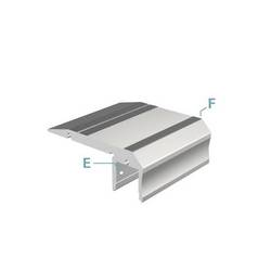 Deko Light 970522 AL-02-10 schodovitý profil hliník (d x š x v) 3000 x 55 x 20.50 mm 3 m