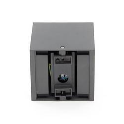Deko Light Cubodo II Double DG Cubodo II Double Nástěnné svítidlo pevně vestavěné LED Energetická třída (EEK2021): G (A - G) 16 W LED tmavě šedá