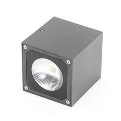 Deko Light Cubodo II Double DG Cubodo II Double Nástěnné svítidlo pevně vestavěné LED Energetická třída (EEK2021): G (A - G) 16 W LED tmavě šedá