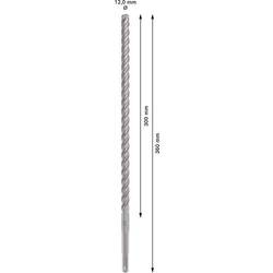 Bosch Accessories 2608833811 2608833811 wolfram-karbid příklepový vrták 12 mm Celková délka 360 mm SDS plus 1 ks